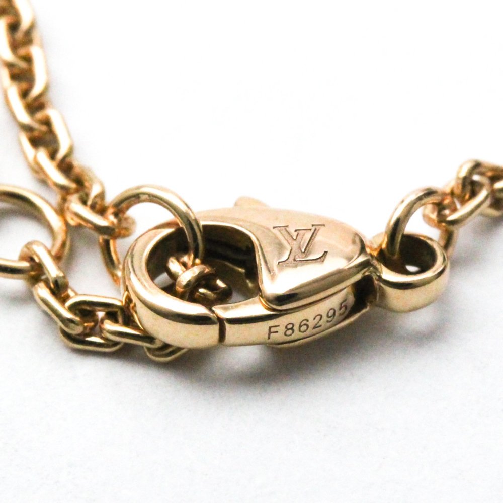 LOUIS VUITTON 18k Rose Gold Diamond Charm Bracelet - Picture 7 of 9